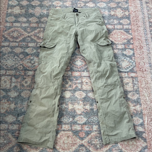 Kuhl SPLASH ROLL-UP PANT - olive green cargo hiking pants - Picture 8 of 12